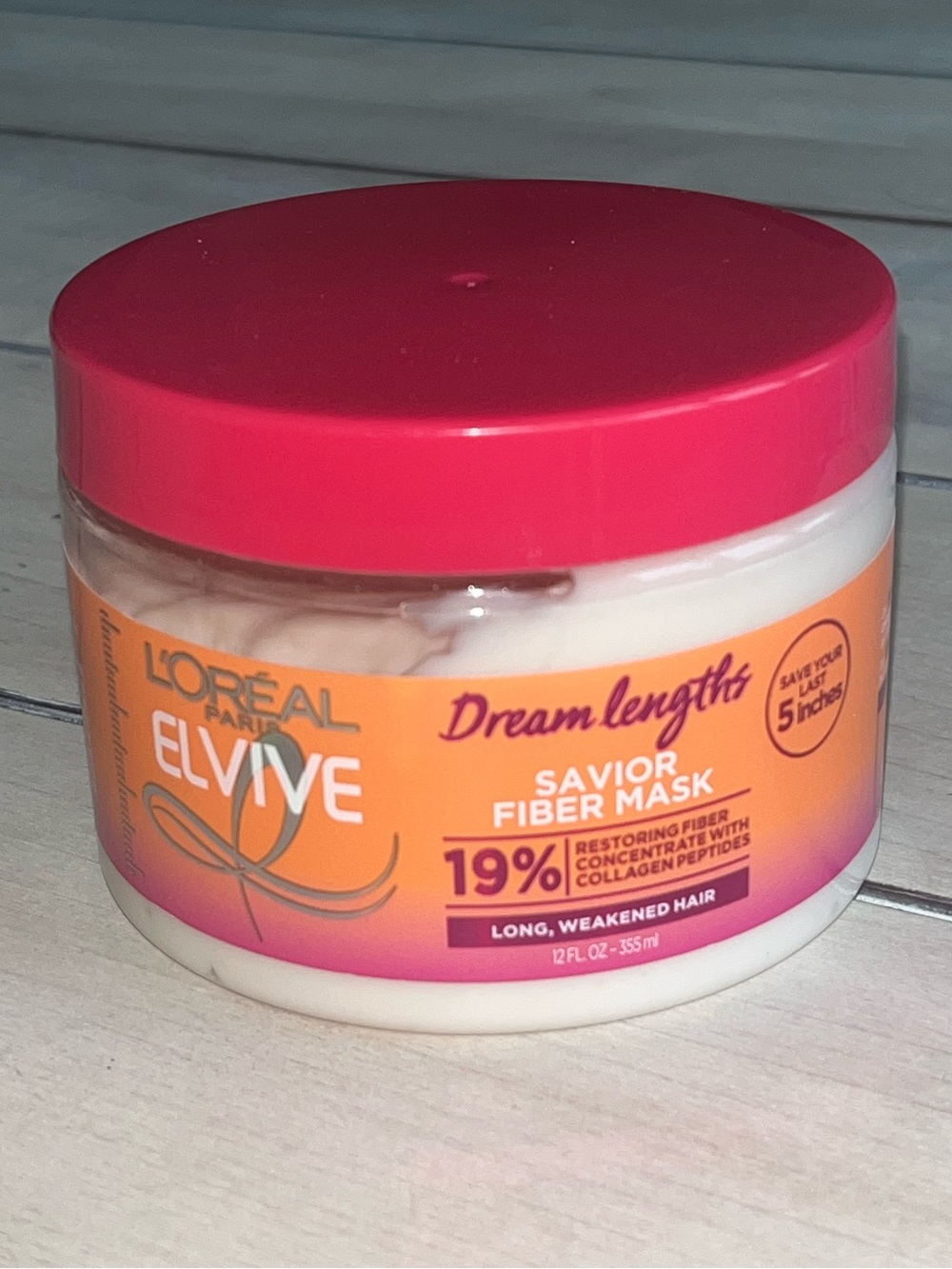 L’Oréal Elvive Dream Lengths Savior Fiber Mask - Pink Cap